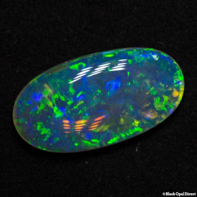 3.57 ct double sided crystal opal 15.5x8x3.5mm - Image 3