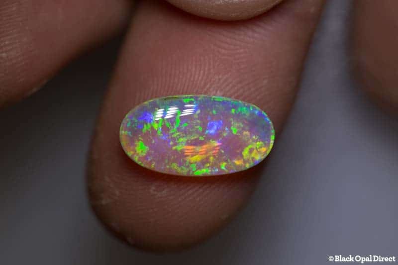 3.57 ct double sided crystal opal 15.5x8x3.5mm - Image 4