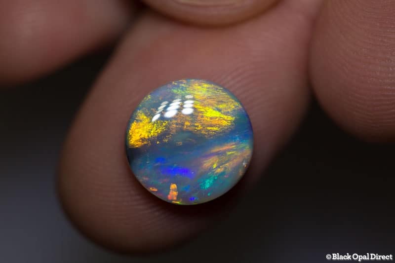 3.57 ct light opal 12mm round x4mm - Image 3