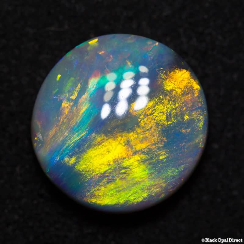 3.57 ct light opal 12mm round x4mm - Image 4