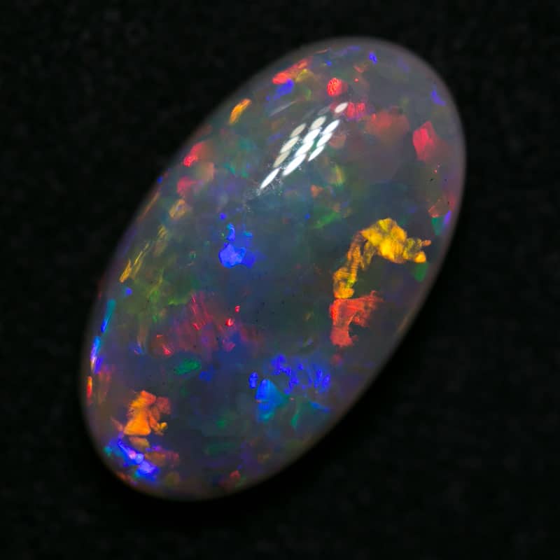 3.58 ct gem dark opal 14x8x5mm - Image 5