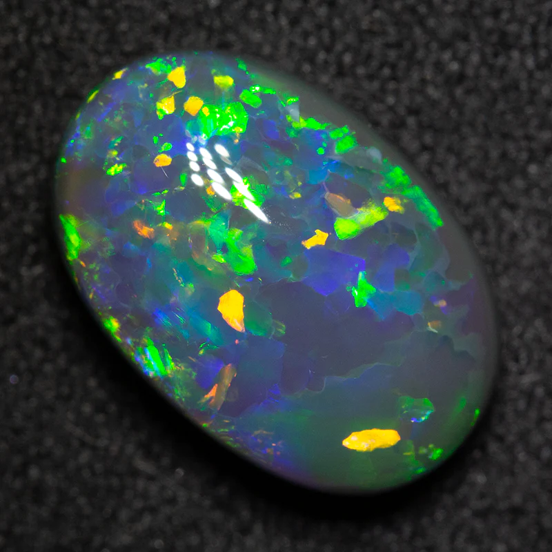 3.60 ct black opal 13.1x8.8x4.8mm - Image 4