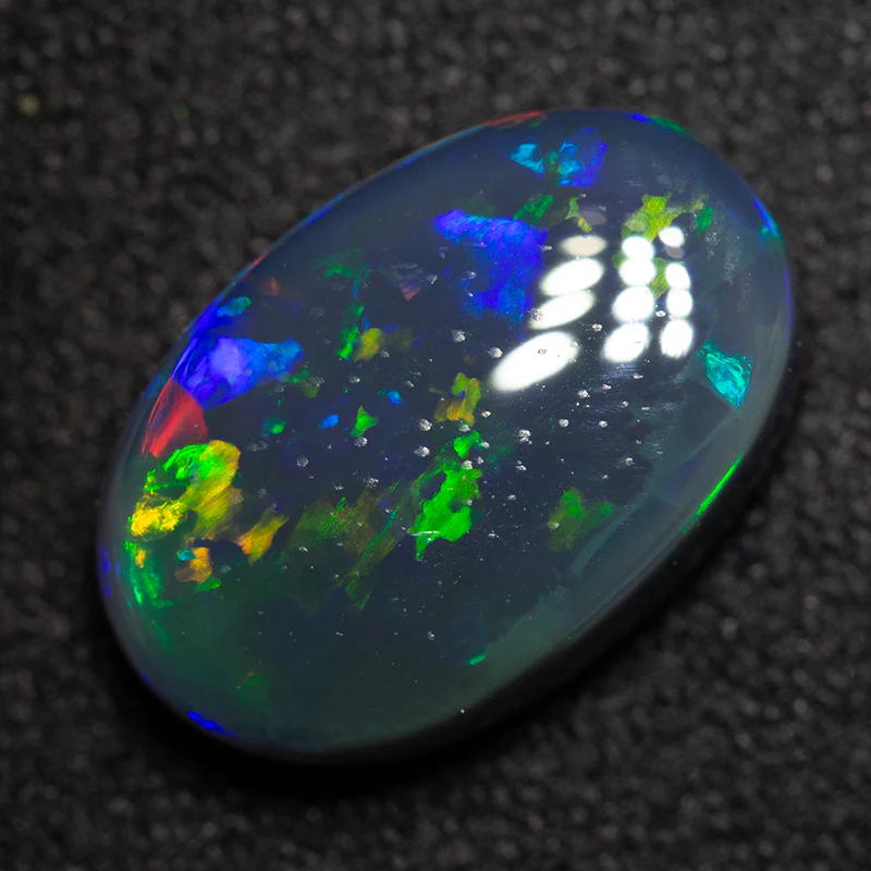 3.60 ct black opal 13.2x8.7x4.4mm - Image 3