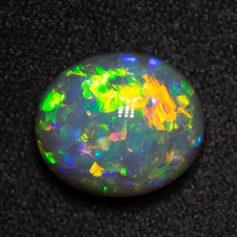 3.64 ct gem crystal opal 10.2x8.8x6.7mm - Image 2