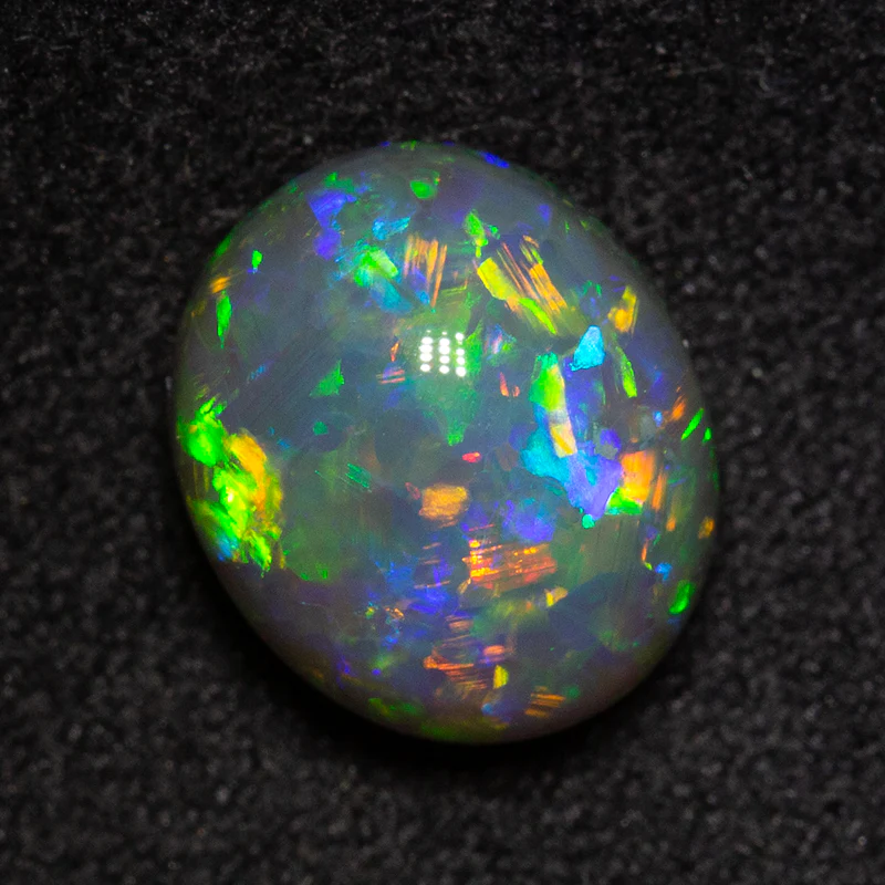 3.64 ct gem crystal opal 10.2x8.8x6.7mm - Image 3