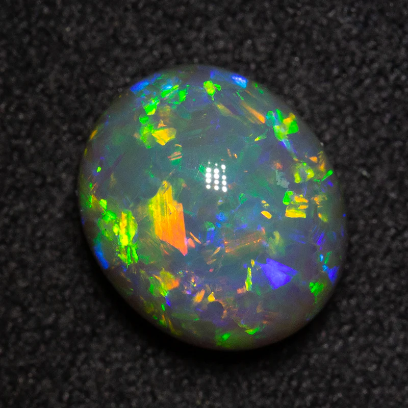 3.64 ct gem crystal opal 10.2x8.8x6.7mm - Image 4