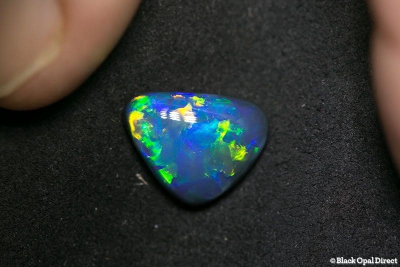 3.65 ct black opal 13x10x4mm - Image 5