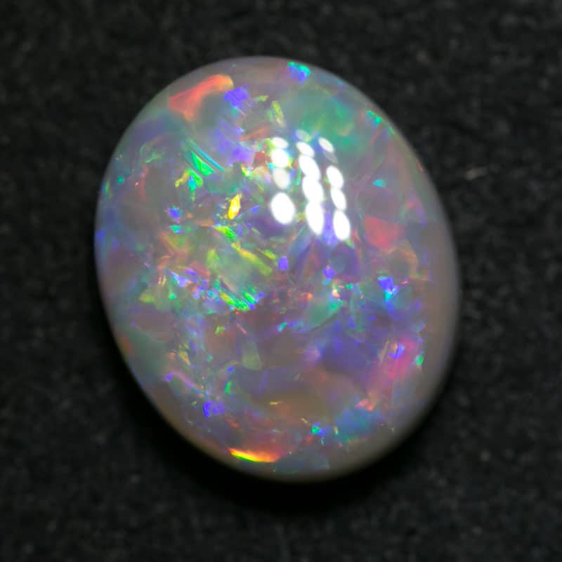 3.68 ct dark opal 12x10x4.5mm - Image 4
