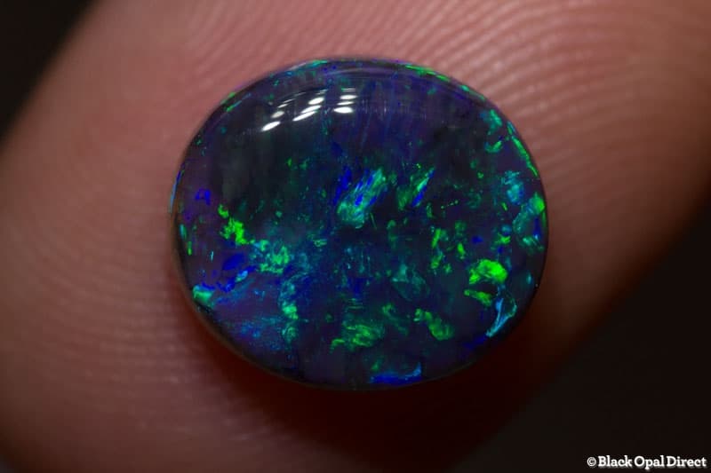 3.71 ct black opal 11.5x10x4mm for mohammed to replace stone - Image 2