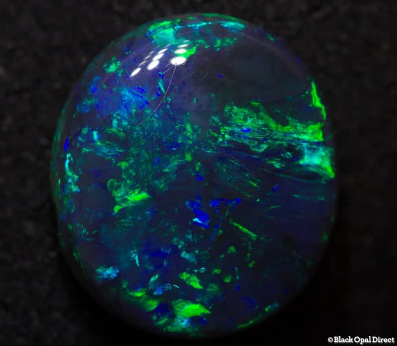 3.71 ct black opal 11.5x10x4mm for mohammed to replace stone - Image 3