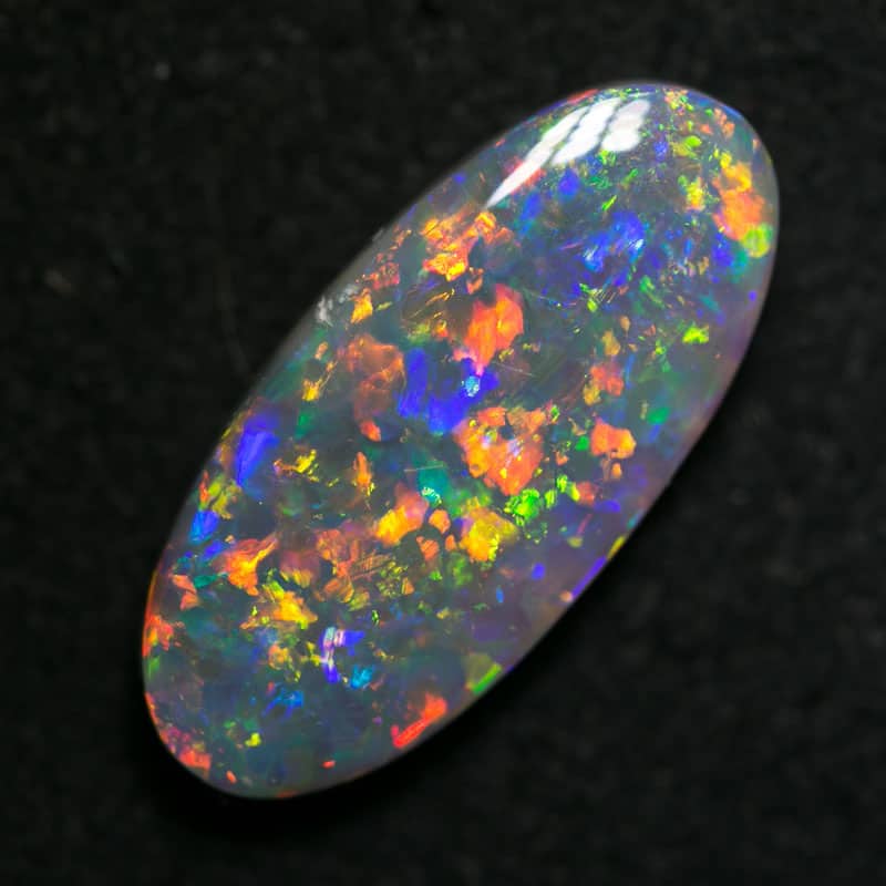 3.73 ct dark opal gem 17x8x4mm - Image 5
