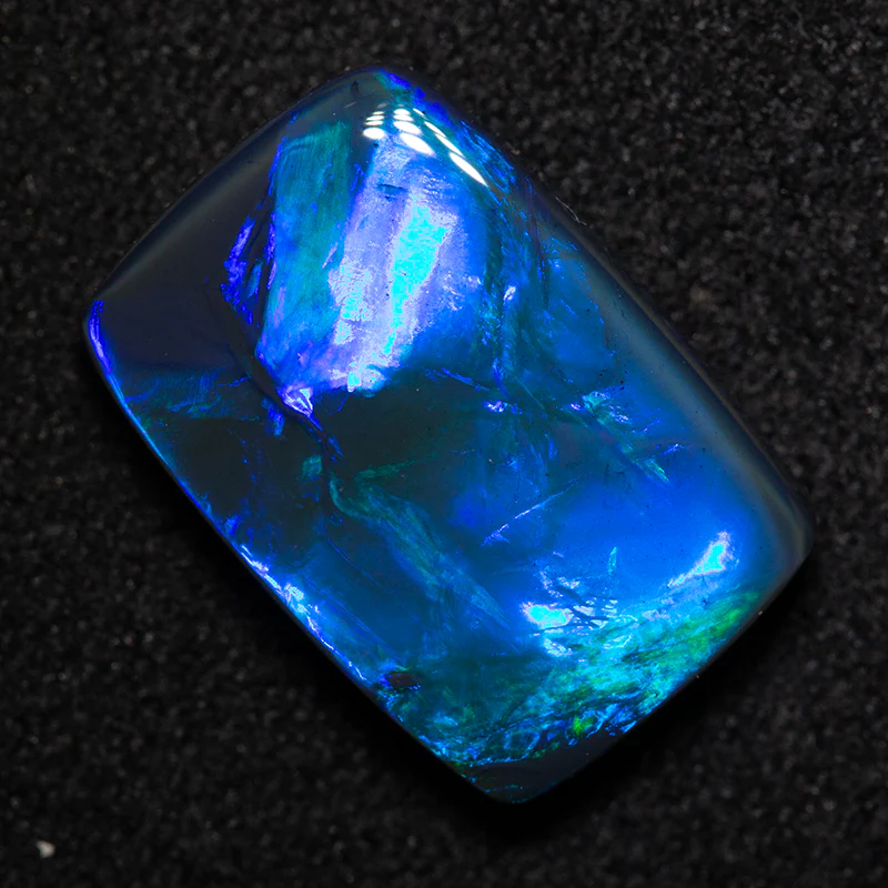 3.74 ct black opal 13.6x9.3x3.6mm - Image 2