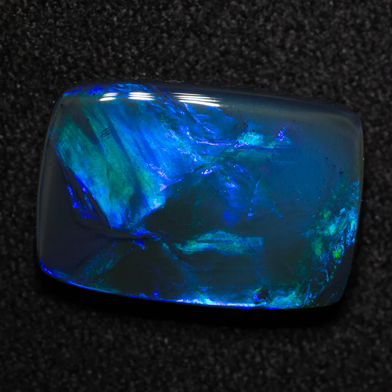 3.74 ct black opal 13.6x9.3x3.6mm - Image 4
