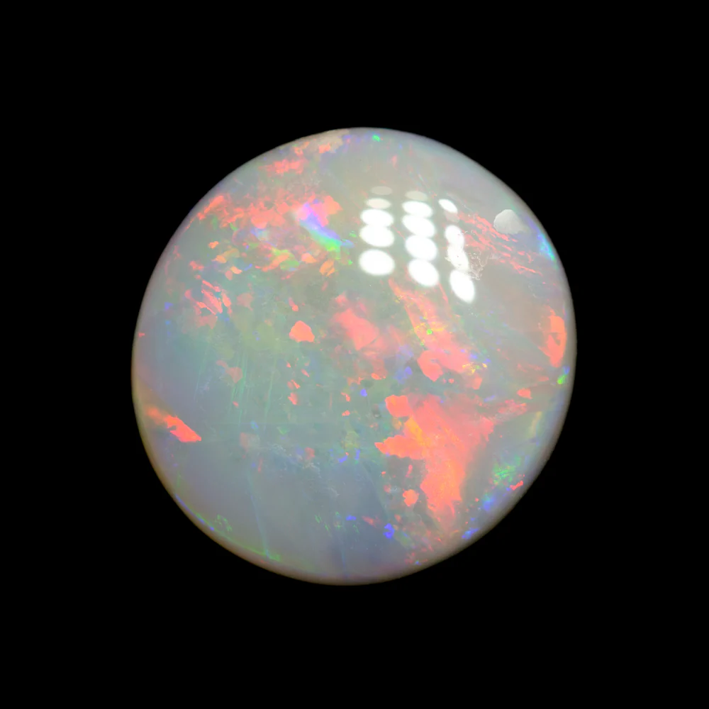 3.74 ct dark opal 12.8x12.2x3.5mm - Image 2