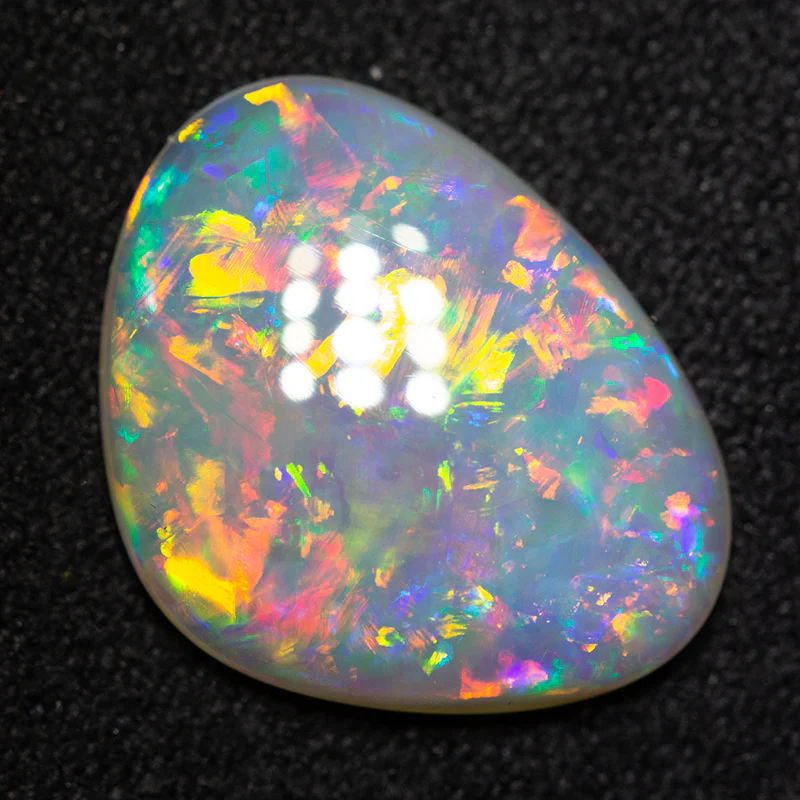 3.74 ct gem crystal opal 15x11.5x3.5mm - Image 4