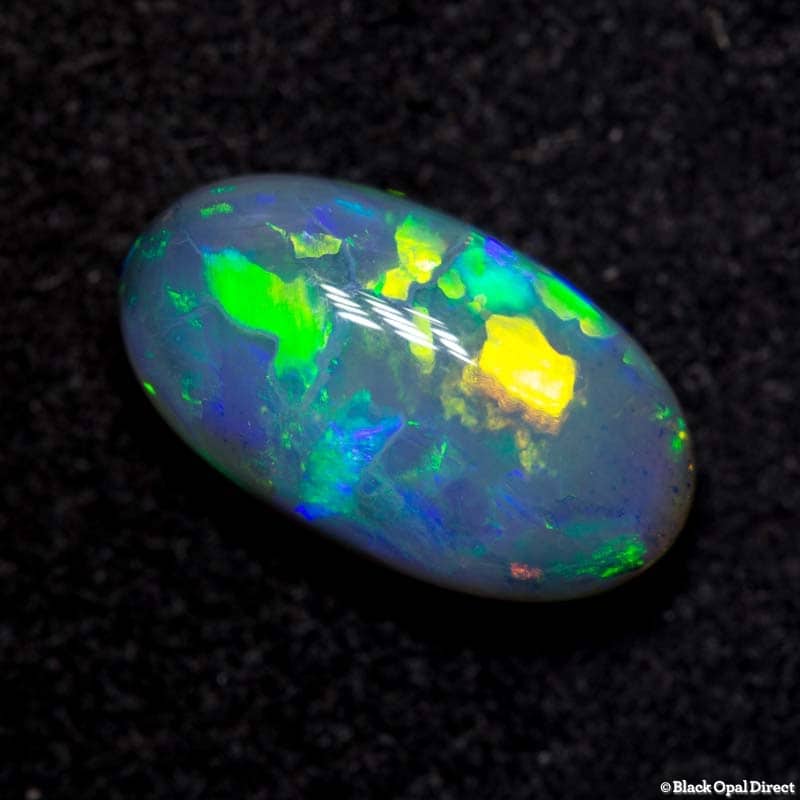 3.77 ct semi black opal 14x8x5mm - Image 3