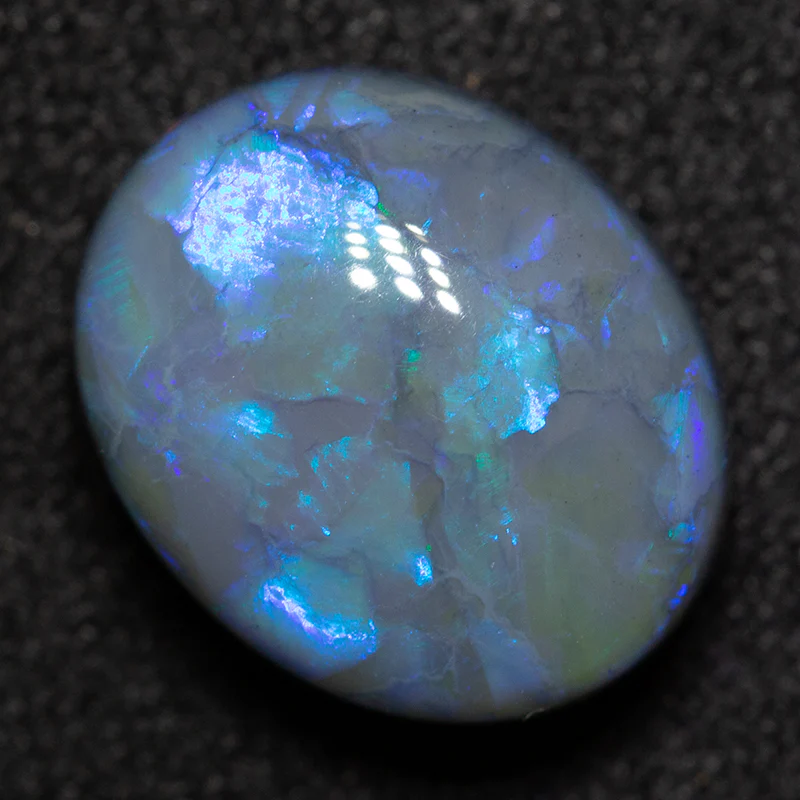 3.78 ct dark opal 11x9x5.9mm - Image 2