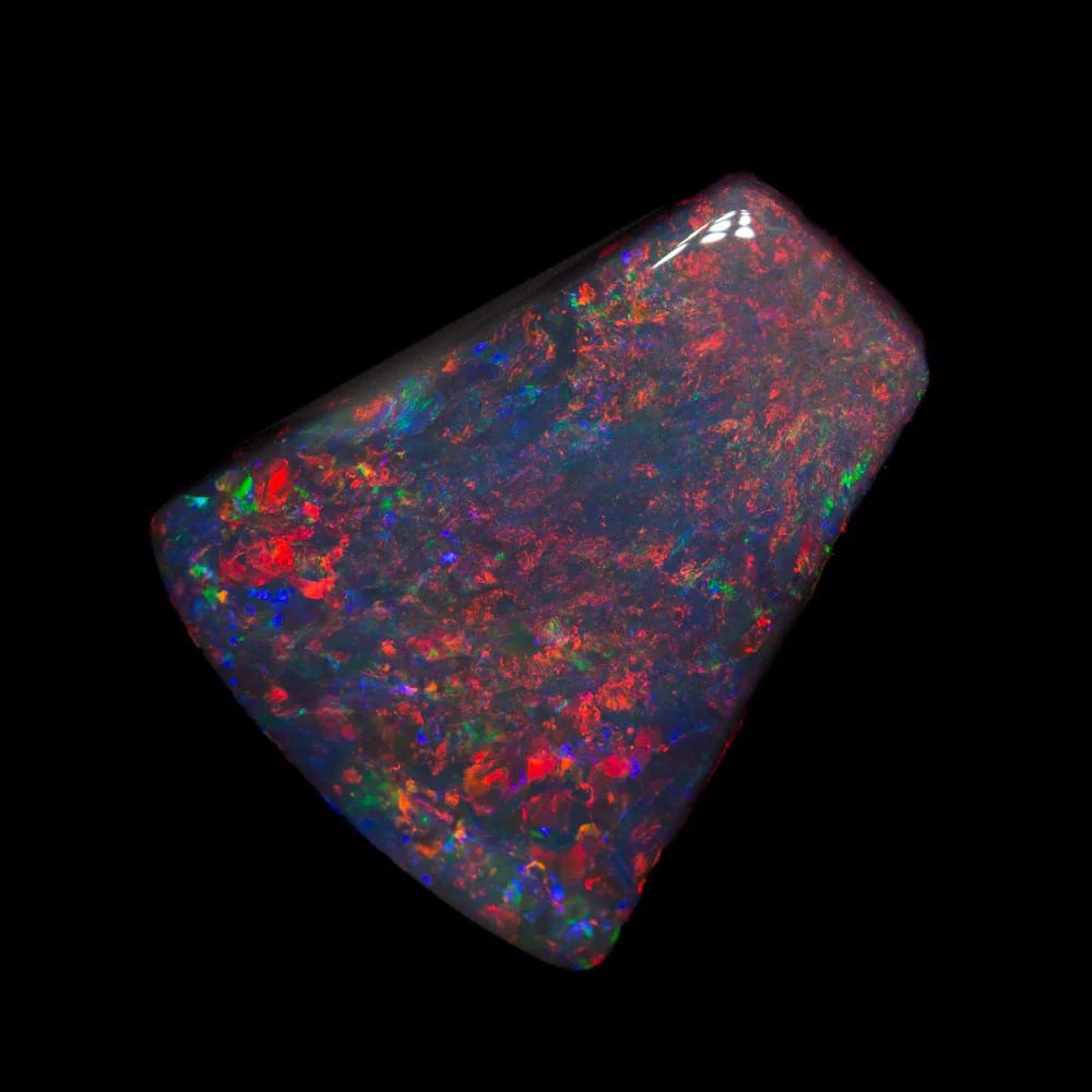 3.81 ct black opal 13.6x11.5x3.9mm - Image 2
