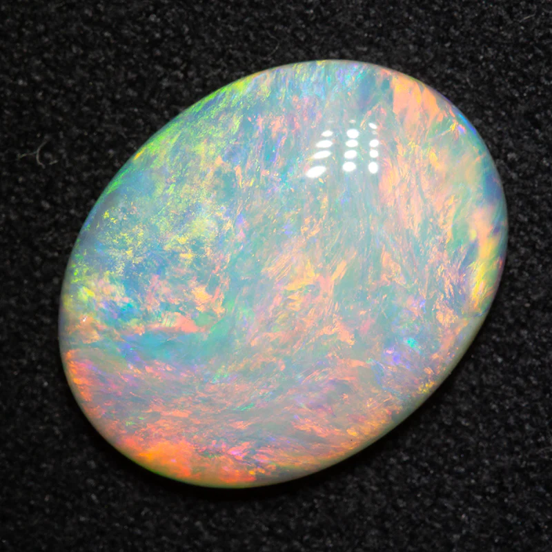 3.84 ct white opal 14.1x11.1x3.6mm - Image 3