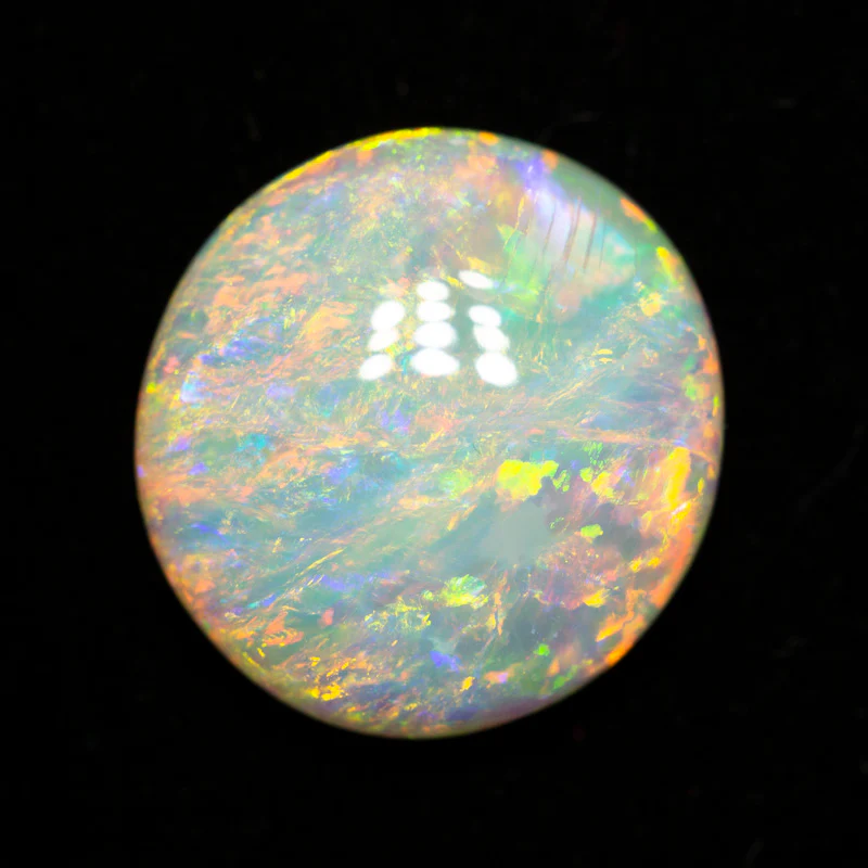 3.89 ct crystal opal 12.6x12x3.9mm - Image 2