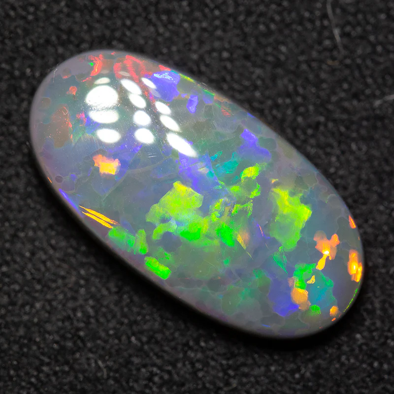 3.89 ct dark opal 16x8.3x4.4mm - Image 3