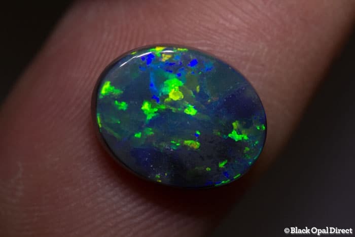 3.90 ct black opal 12.5x10x5mm - Image 3