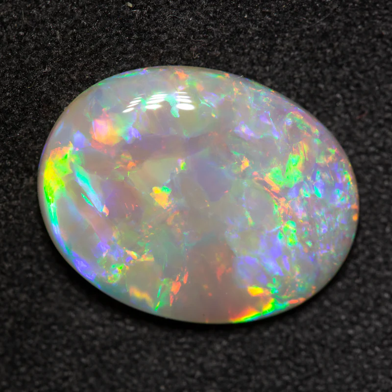 3.91 ct white opal 15x12x3mm - Image 2