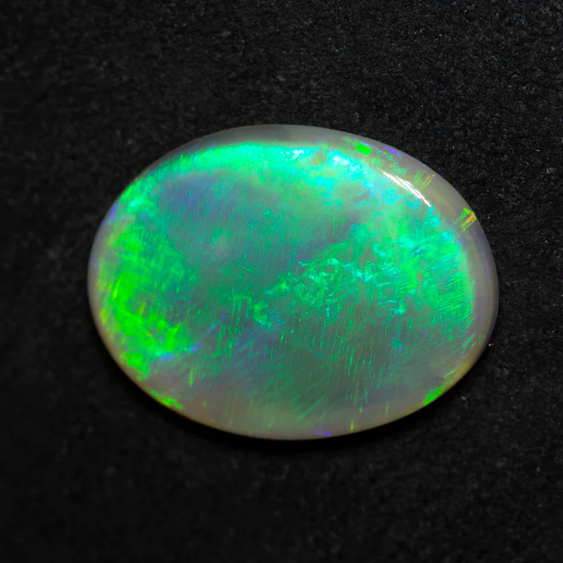 3.93 ct dark opal 15.9x12.1x3mm - Image 3