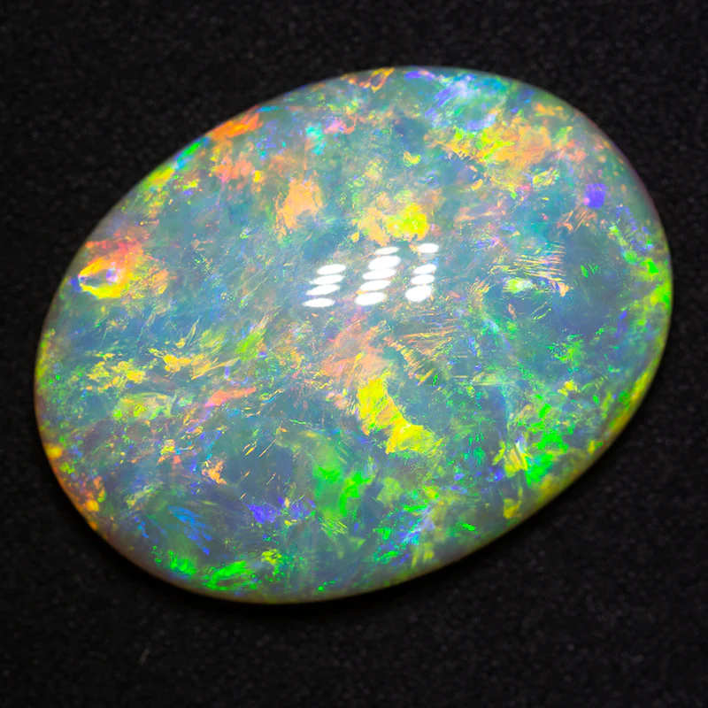 31.20 ct gem crystal opal 28x21.3x8.3mm - Image 2