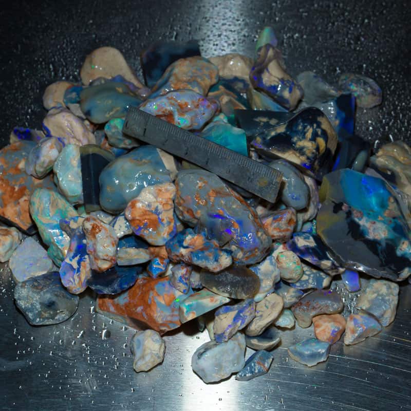 3213.97ct rough opal parcel 147 pieces - Image 2