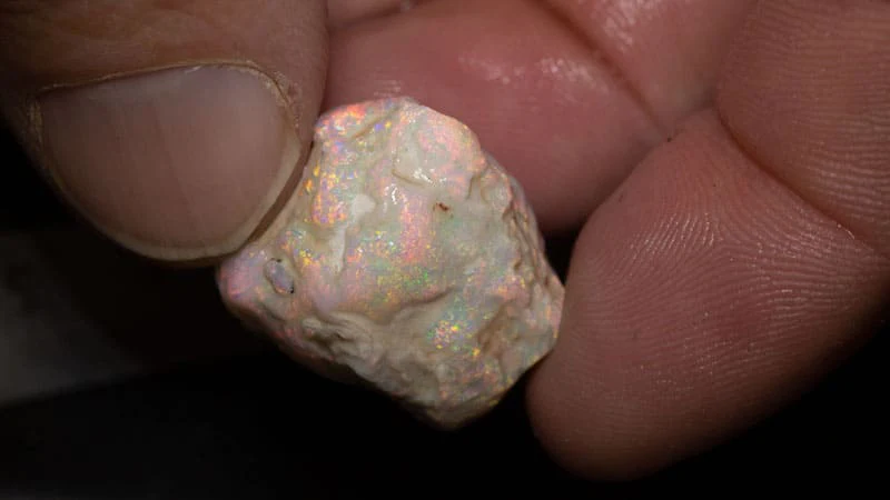 34 ct rough opal piece 22mm across - Image 2