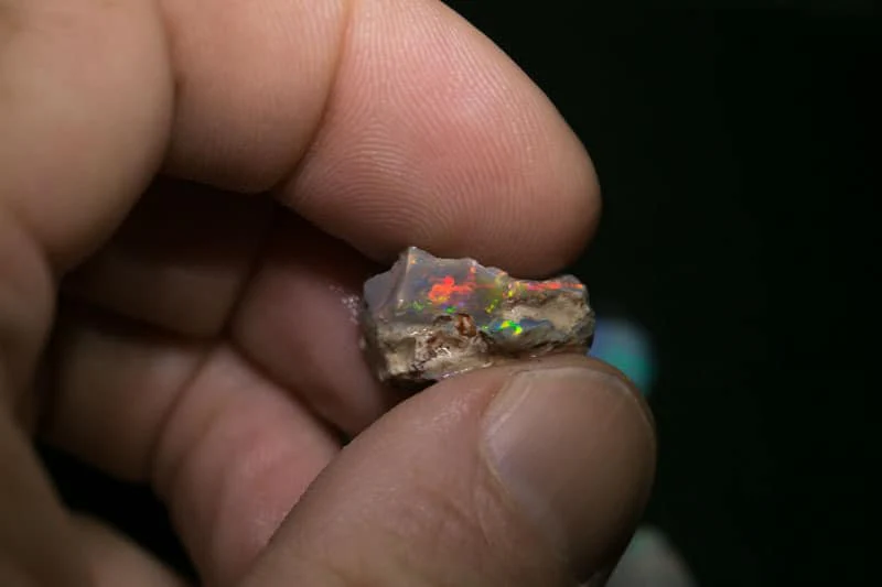 35 ct rough opal parcel 9pc intermediate - Image 2