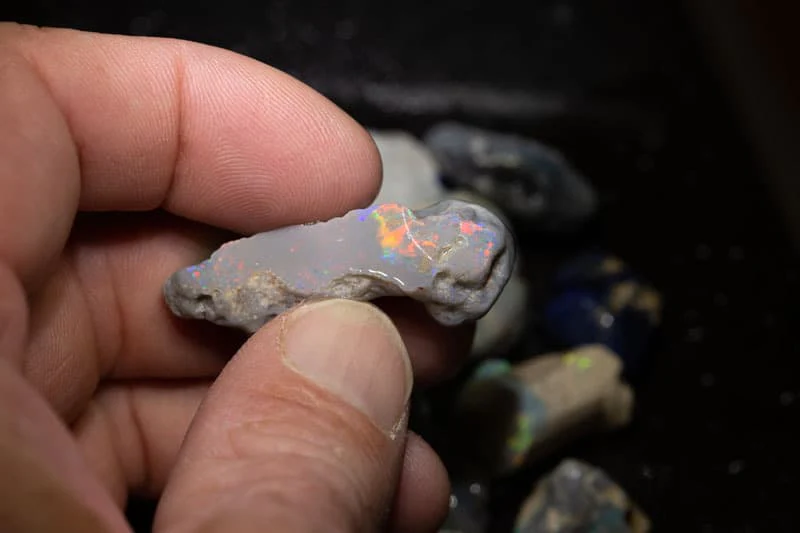 358 ct rough opal parcel - Image 4