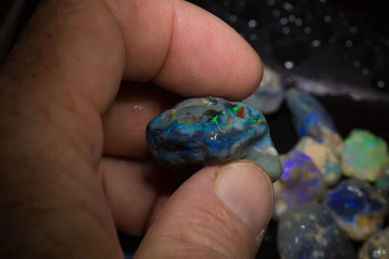 368 ct rough opal parcel 19 pieces - Image 2