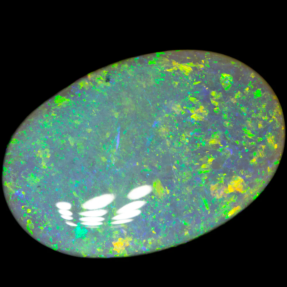 38.63 ct dark opal 33x21.7x8.1mm - Image 2