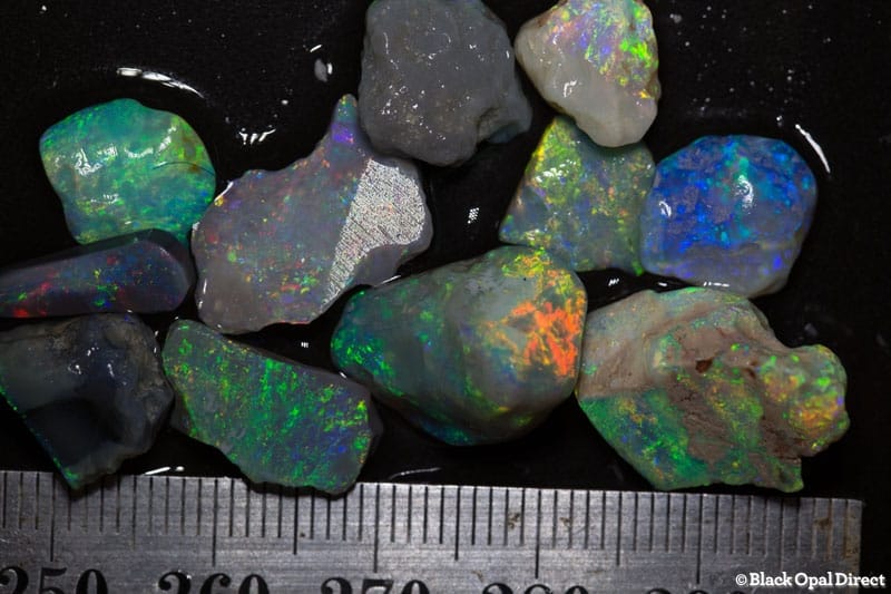39 ct rough opal parcel 11 pieces - Image 2