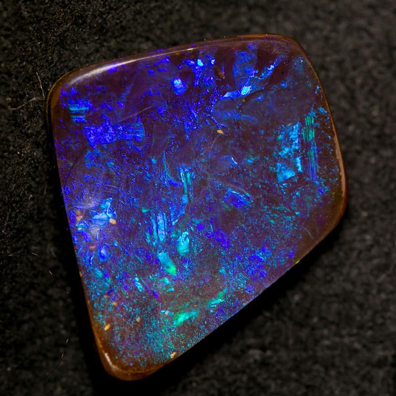 4.01 ct boulder opal 12x11x3mm - Image 2