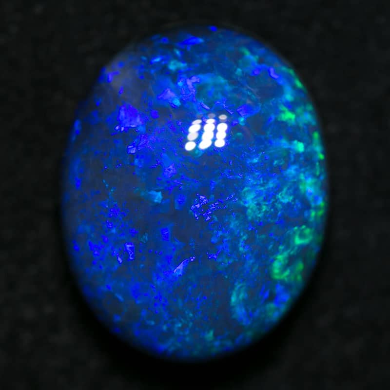 4.02 ct black opal 12x10x5.5mm - Image 3