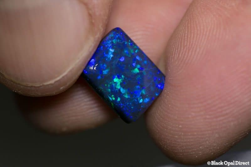 4.02 ct black opal cushion cut 11x9x5mm - Image 3