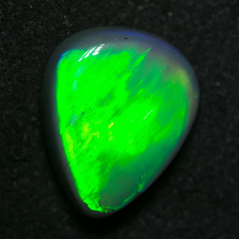 4.02 ct gem black opal 13x10.5x5mm - Image 5