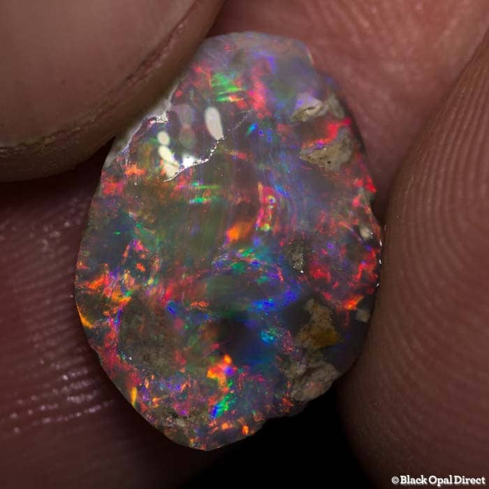 4.02 ct rubbed opal piece 16mm across - Image 3