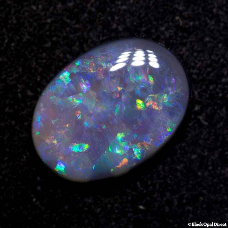 4.06 ct black opal 14x10x4mm - Image 2