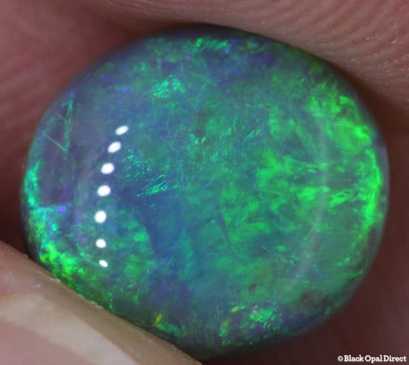 4.06 ct dark opal 12x11x5mm - Image 2