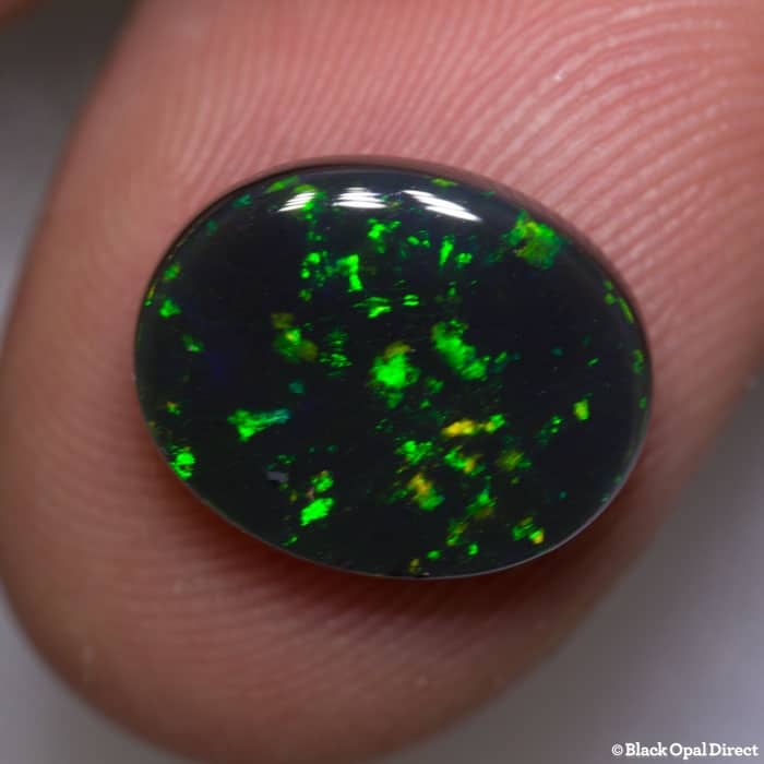 4.07 ct black opal 13x10x4mm - Image 2