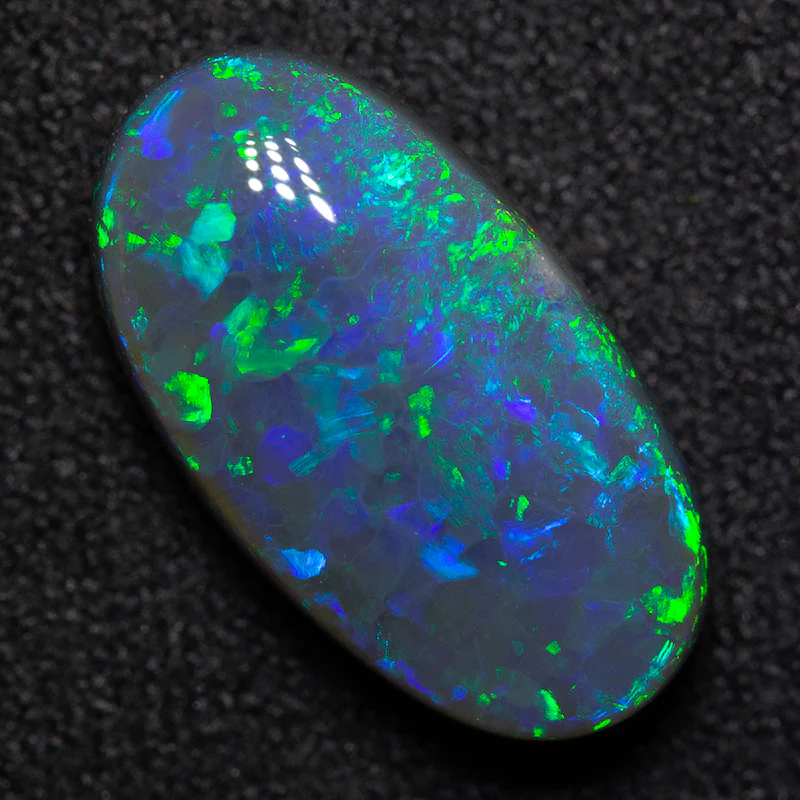 4.08 ct black opal 15x8.3x5.2mm - Image 2