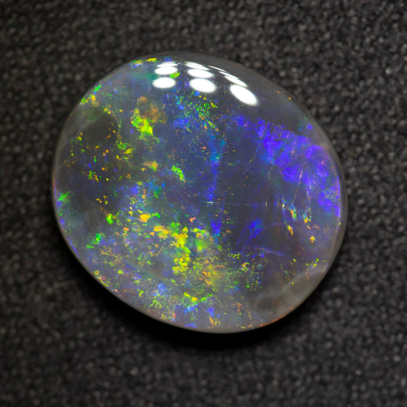 4.11 ct dark opal 13x11.5x4mm - Image 2