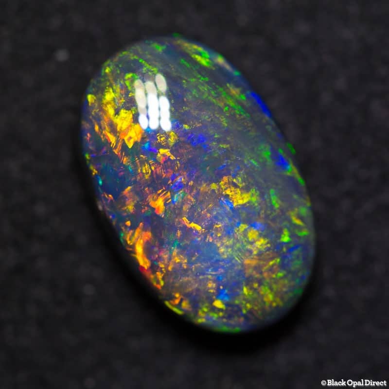 4.12 ct black opal 13.5x8.5x5mm - Image 2