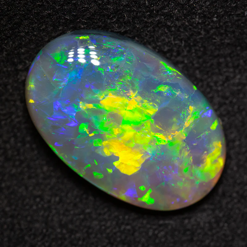 4.12 ct dark opal 15.6x10.3x3.8mm - Image 2