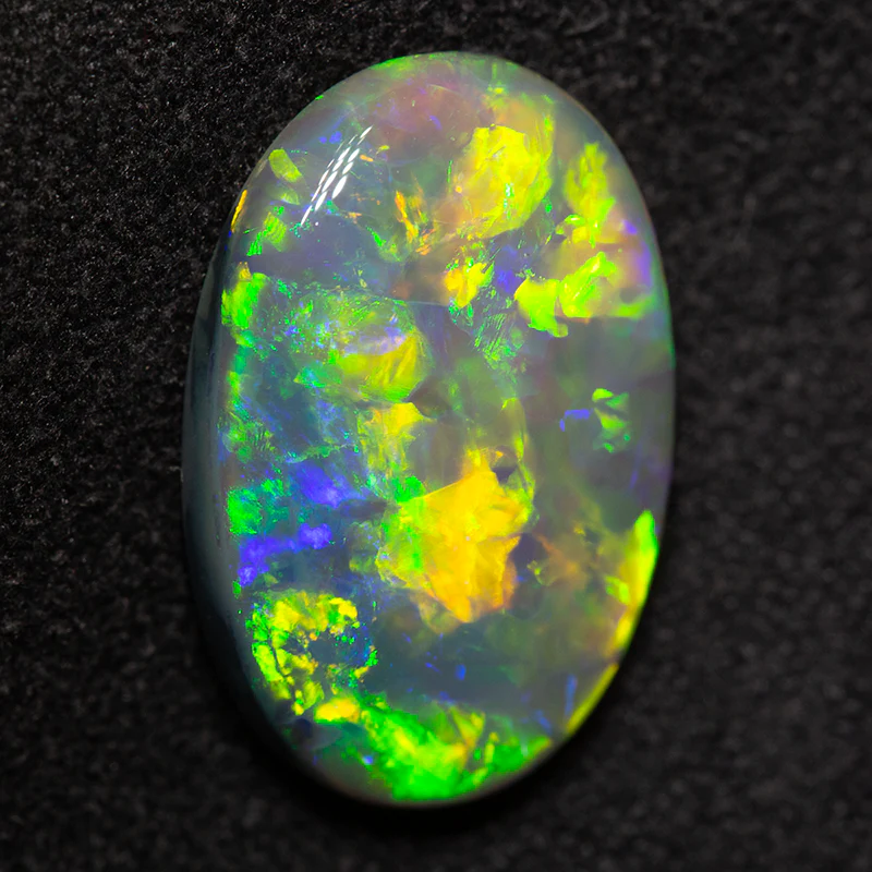 4.12 ct dark opal 15.6x10.3x3.8mm - Image 4