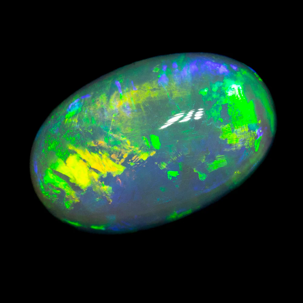4.14 ct gem dark opal 13.6x8.7x5.4mm - Image 2